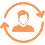 Customers served icon